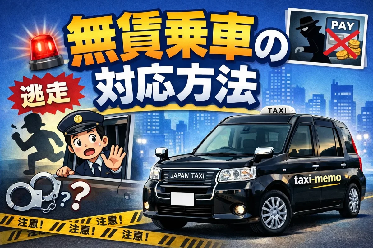 無賃乗車の対応方法