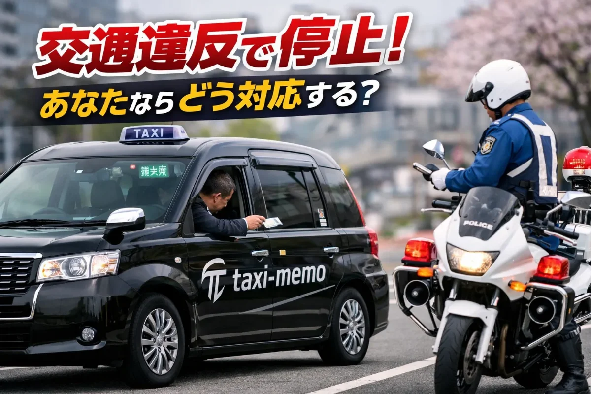 交通違反時の対応